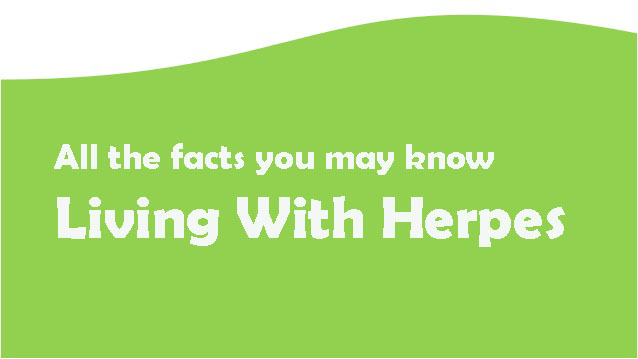 living with herpes
